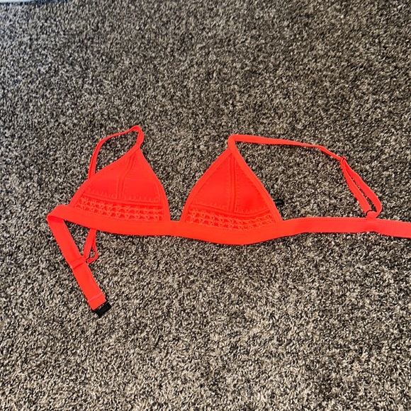 Triangl Orange Farrah Neoprene Bikini Top - Picture 2 of 4